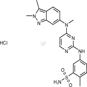 Pazopanib HCl (GW786034 HCl)