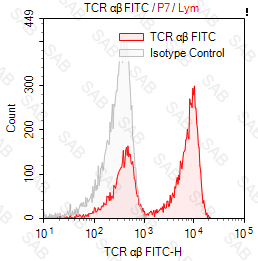 FITC anti-human TCR α/β